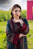 3PC LAWN EMBROIDERED SHIRT WITH CHAFOON  EMBROIDERED DUPATA AND TROUSER - 677