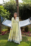 ANEEAS 3PC LAWN EMBROIDERED SHIRT WITH NET EMBROIDERED DUPATTA AND TROUSER  728