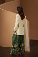 ETHNIC-3PC WEDDING COLLECTION LUXURY EMBROIDERED SUIT SJ-1004