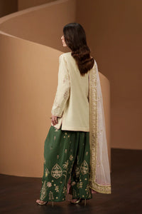 ETHNIC-3PC WEDDING COLLECTION LUXURY EMBROIDERED SUIT SJ-1004
