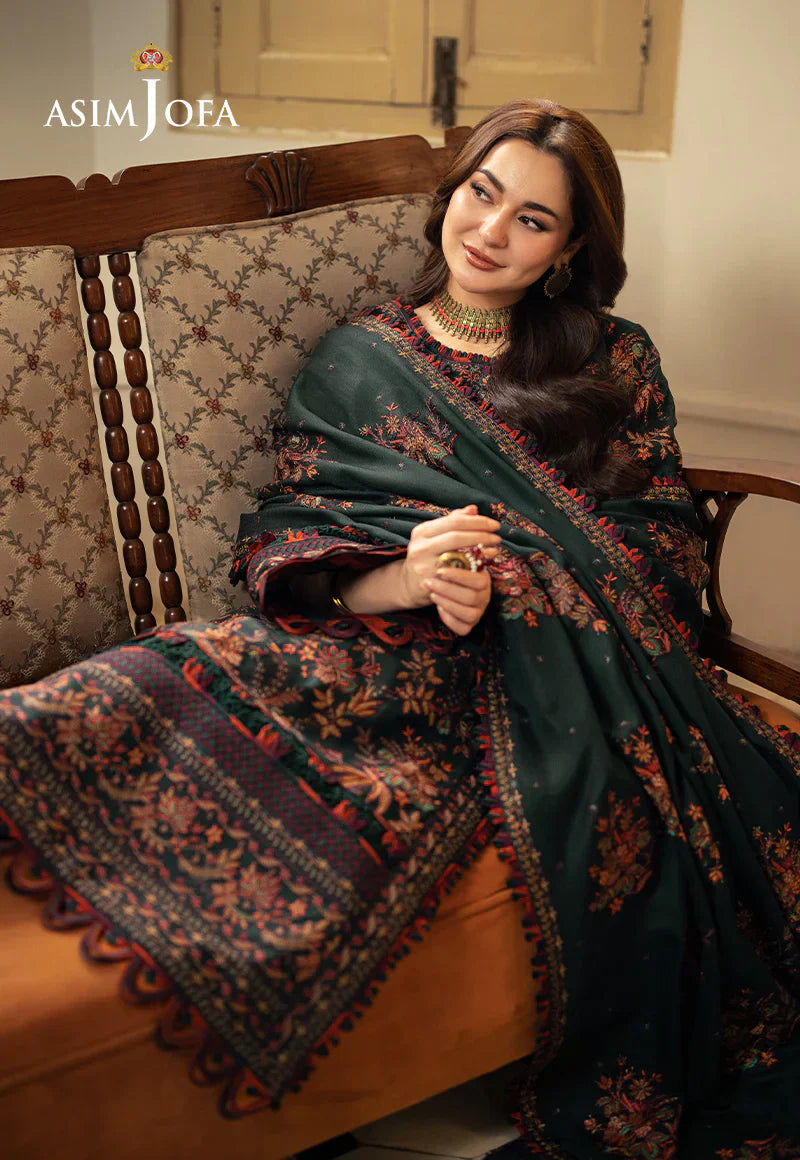 '-3PC DHANAK EMBROIDERED UNSTICHED SUIT 259