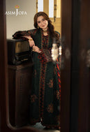 '-3PC DHANAK EMBROIDERED UNSTICHED SUIT 259
