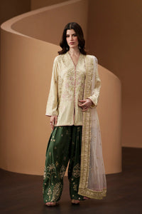 ETHNIC-3PC WEDDING COLLECTION LUXURY EMBROIDERED SUIT SJ-1004