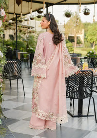 ELAF LAWN CHIKANKARI LUXURY EMBROIDERED 3 PIECES DRESS-J1007