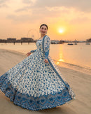FAIZA SAQLAIN  3PC LAWN EMBROIDERED SHIRT WITH NET EMBROIDERED DUPATTA AND TROUSER 718