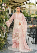 ELAF LAWN CHIKANKARI LUXURY EMBROIDERED 3 PIECES DRESS-J1007