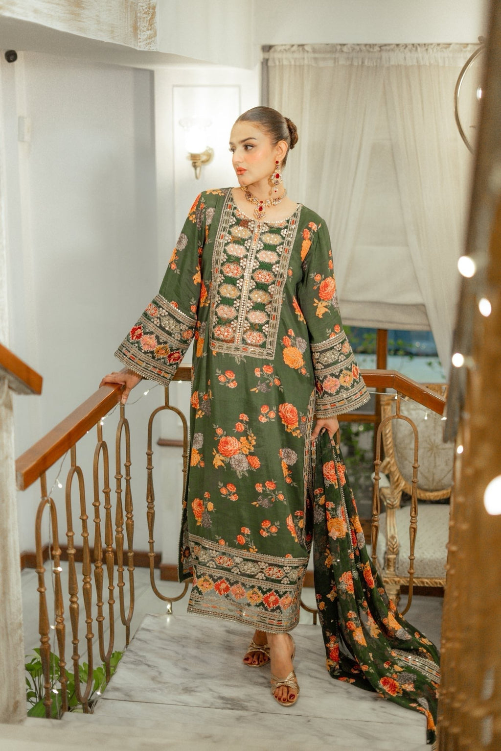 Luxury Silk 3 Piece Unstitched 262