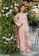 ELAF LAWN CHIKANKARI LUXURY EMBROIDERED 3 PIECES DRESS-J1007
