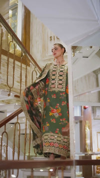Luxury Silk 3 Piece Unstitched 262