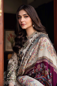 Lawn Embroidered Shirt with Digital printert monark duppata 669 L