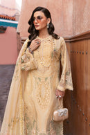 MARIA.B LUXURY HEAVY CHIKANKARI EMBROIDERED SHIRT WITH WOOL PRINTED SHWAL WITH EMB TROUSER 3PC SJ-1059