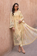 MARIA.B LUXURY HEAVY CHIKANKARI EMBROIDERED SHIRT WITH WOOL PRINTED SHWAL WITH EMB TROUSER 3PC SJ-1059