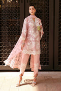 3 Piece Unstitched Embroidered Lawn  Suit 720