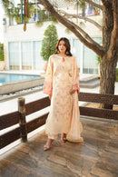 ANEELA’S UNSTITCHED LAWN EMBROIDERED 3PC WITH EMBROIDERED DUPATTA 723
