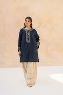 LAZULI-2PC LAWN EMBROIDERED SHIRT WITH LAWN EMBROIDERED TROUSER-S-H-T-305