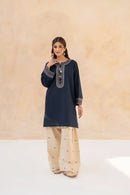 LAZULI-2PC LAWN EMBROIDERED SHIRT WITH LAWN EMBROIDERED TROUSER-S-H-T-305