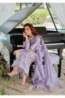 LAWN FULLY EMBROIDERED 3PC WITH EMBROIDERED DUPATTA 726