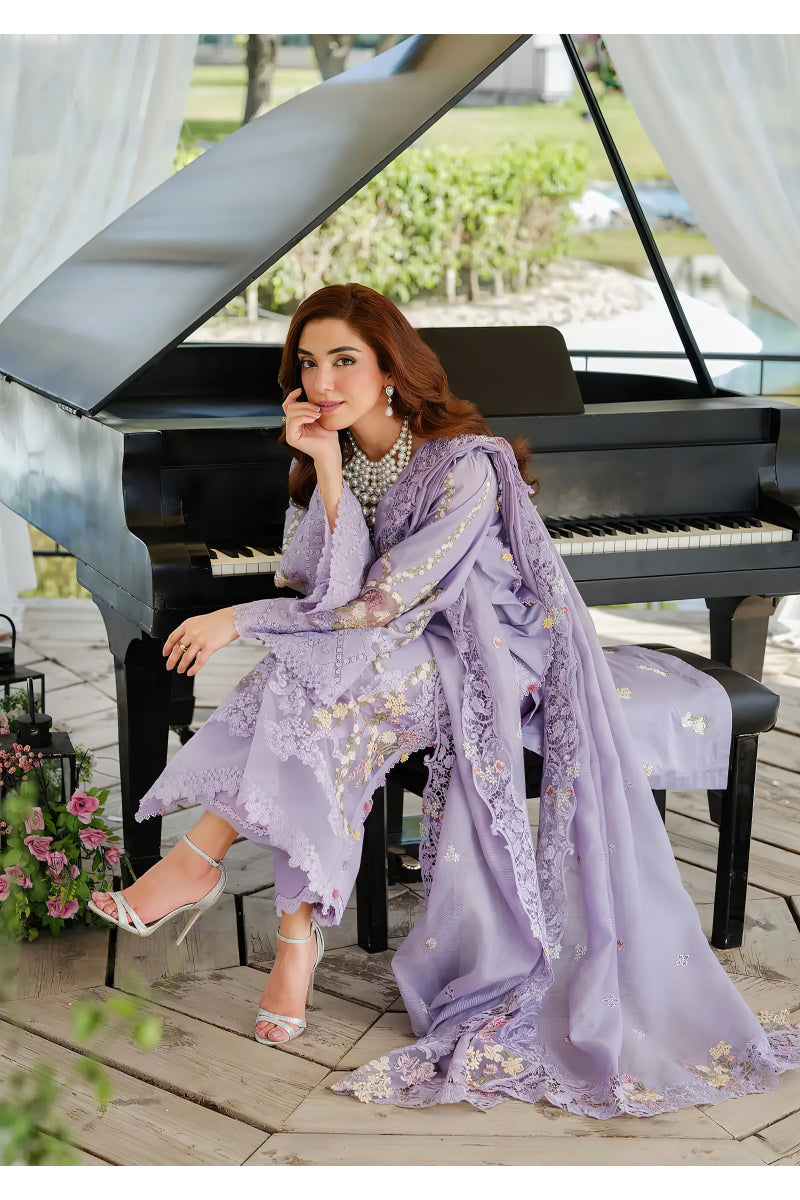 LAWN FULLY EMBROIDERED 3PC WITH EMBROIDERED DUPATTA 726