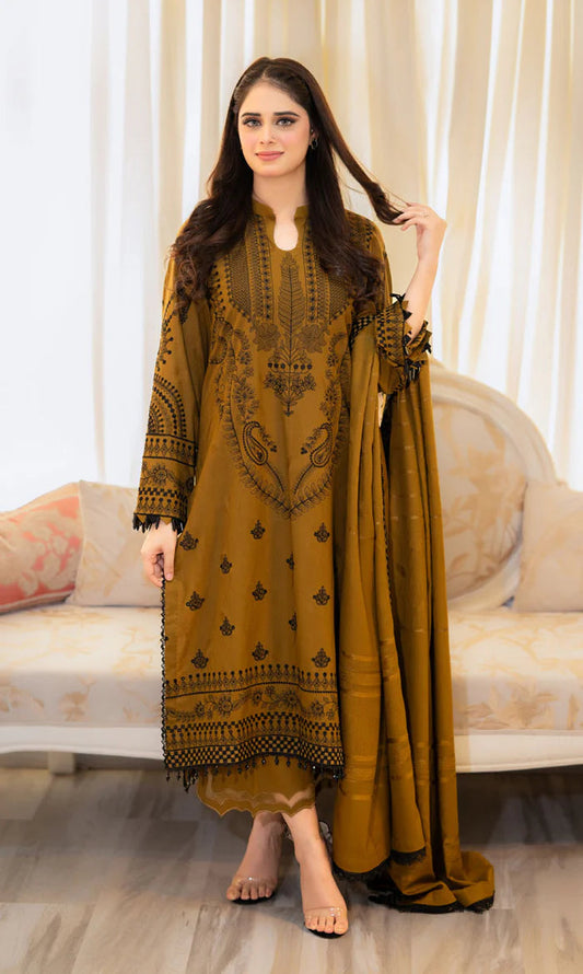 UNSTITCH DHANAK 3PC SUIT - 251