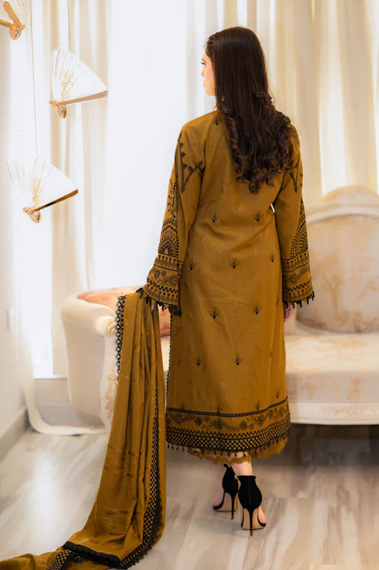 UNSTITCH DHANAK 3PC SUIT - 251 - Back