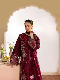 MAHNUR MORBAGH LUXURY WINTER'26 HEAVY EMBROIDERED UNSTITCHED 3PC-SJ-107
