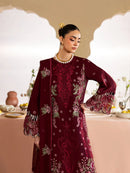 MAHNUR MORBAGH LUXURY WINTER'26 HEAVY EMBROIDERED UNSTITCHED 3PC-SJ-107