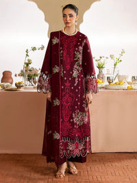 MAHNUR MORBAGH LUXURY WINTER'26 HEAVY EMBROIDERED UNSTITCHED 3PC-SJ-107