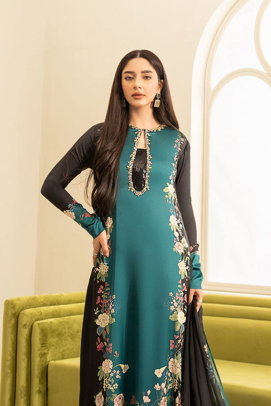 Silk 3PC Digital Printed - 231 - Back