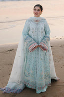 LAWN-3PC EMBROIDERED SHIRT WITH KHADI NET EMBROIDERED DUPATTA-  860