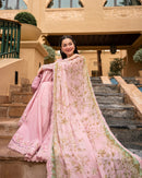 FAIZA SAQLAIN AYA EMBROIDERED LUXURY LAWN UNSTITCHED 3PC SUIT 725