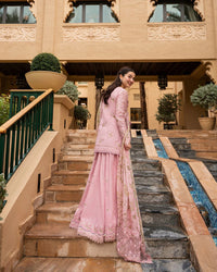 FAIZA SAQLAIN AYA EMBROIDERED LUXURY LAWN UNSTITCHED 3PC SUIT 725