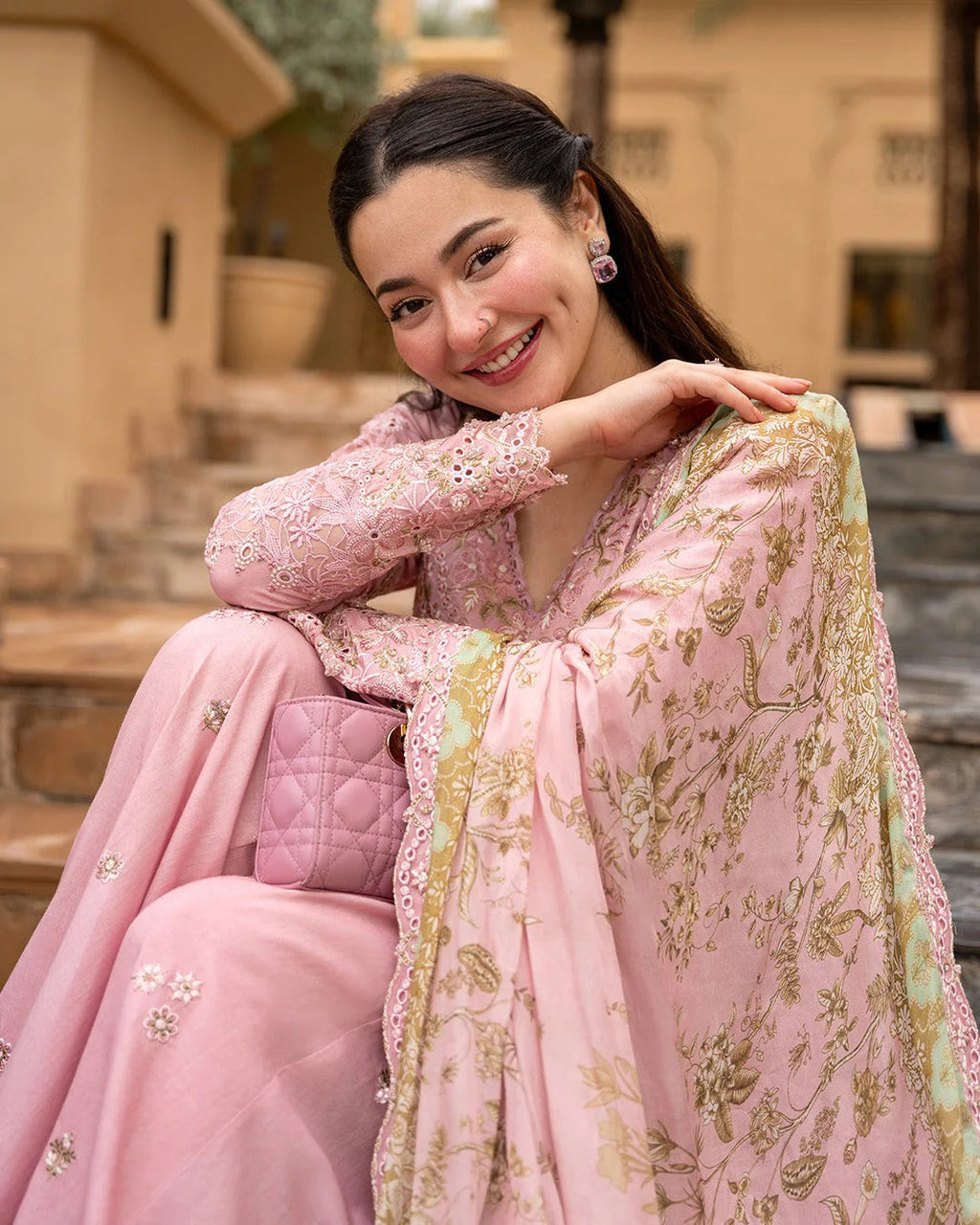 Faiza Saqlain AYA Embroidered Luxury Lawn Unstitched 3Pc Suit 725