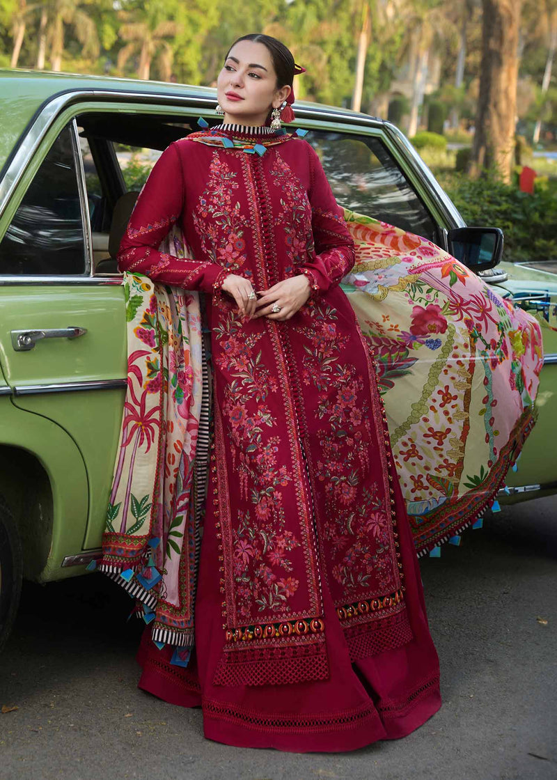 HUSSAIN REHAR 3PC WINTER SUIT - 675