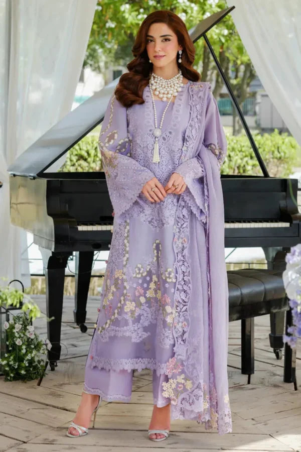 LAWN FULLY EMBROIDERED 3PC WITH EMBROIDERED DUPATTA 726