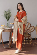 DHANAK UNSTITCH DRESS - 218