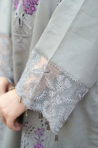 LAWN-3PC UNSTITCHED FULLY EMBROIDERED SHIRT WITH CHIFFON EMBROIDERED DUPATTA-1005