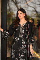SUMMER 3PC LAWN EMBROIDERED SUIT 728